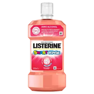 Ополаскиватель для полости рта для детей, 500 мл Listerine Smart rinse berry
