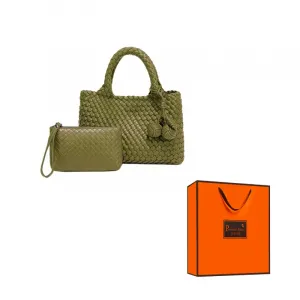 PAYOT Женская сумка через плечо из микрофибры, Olive Green