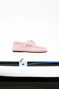 Лоферы со шнуровкой Sandro, розовый