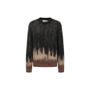 Свитер с градиентным эффектом Feng Chen Wang, темно-коричневый