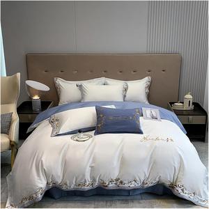 YUSIWOAL Комплект постельного белья Gold Vine Pattern из египетского хлопка 1000TC