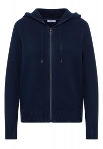 CECIL Трикотажный кардиган в темно-синем цвете