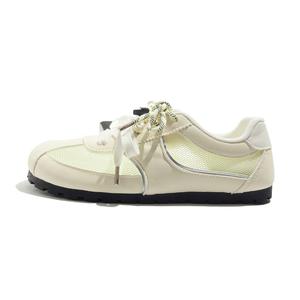 Легкие и дышащие низкие скейтерские туфли для женщин Coverage MEAKKEA, желтый