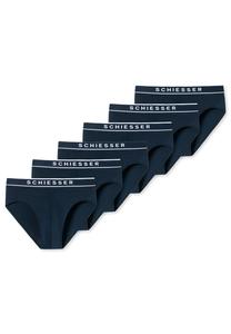 Трусы Schiesser Rio/Unterhose 95/5 Organic Cotton, темно синий