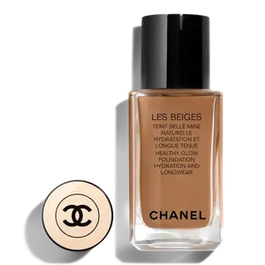 Увлажняющая и стойкая тональная основа LES BEIGES Healthy Glow Foundation CHANEL, BD141 (dark-deep shade, golden undertone)