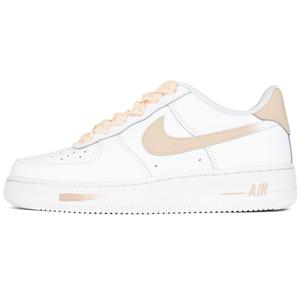 Nike Кроссовки Air Force 1 белые, износостойкие низкие кроссовки для скейтбординга Air Force 1, унисекс, белые, оранжевые