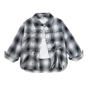 Детская повседневная рубашка с лацканом Lapel Moderate PROTECTCAMEL, черный