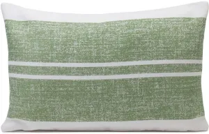 Чехол на подушку Gözze "Ява", (1 шт.) 50х50 см, зеленый/белый