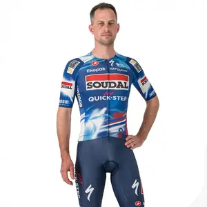 Джерси с коротким рукавом Castelli Aero Race 8S, синий