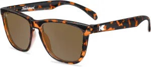 Поляризованные солнцезащитные очки Knockaround Classics для мужчин и женщин - защита от УФ-излучения UV400, Tortoise Shell / Amber