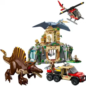 Конструктор Lego Air Mission: Spinosaurus And Quetzalcoatlus, мультиколор