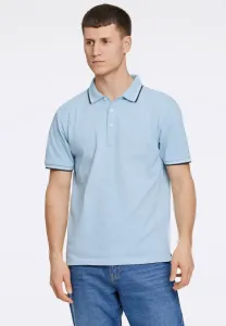 Рубашка-Поло с контрастной окантовкой Lindbergh, Blue Breeze