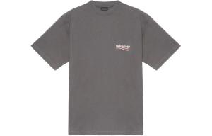 Футболка политической кампании Balenciaga, серый