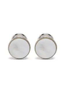 Запонки с логотипом FURSAC, серебяный