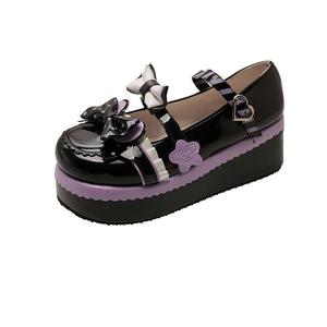 Туфли Мэри Джейн на платформе женские WUJI, Black