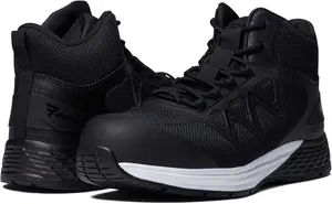 Мужские ботинки Bates Rush Mid Work с композитным носком для военных и тактических целей, черный