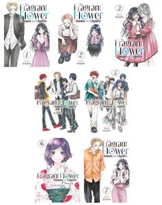 The Fragrant Flower Blooms With Dignity Manga Series 7-Book Collection Set (Vol.1 to Vol.7) - High School Romance Manga (Kodansha Comics)