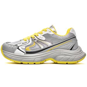 Нескользящие, износостойкие, дышащие, увеличивающие рост низкие кроссовки на массивной подошве для женщин VICTORIA&VERA, Gray