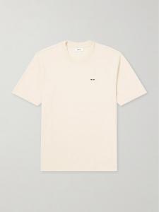 Футболка Adam 3209 из хлопкового джерси с вышитым логотипом NN07, белый