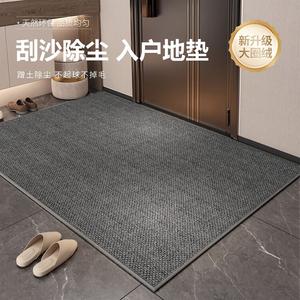 Budis Ковер 80х100 см из сизаля и льна для прихожей, дымчато-серый, безопасный и без запаха