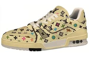 Tyler x Trainer низкие скейтерские кроссовки unisex beige LOUIS VUITTON, бежевый