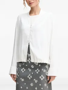 Куртка с манжетами на завязках BOSS, белый