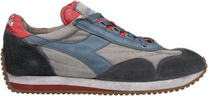 Мужские кроссовки Diadora Equip H Dirty Stone Wash Evo на шнуровке, повседневные - синие, серые