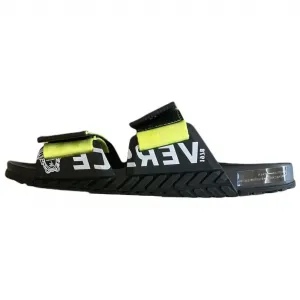 VERSACE Сланцы Slide Slippers мужские Neon Green