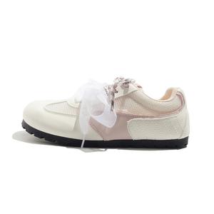 BEIER Лёгкие и дышащие женские низкие кеды бежевые, цвет Beige A