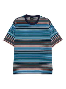 Футболка из хлопка в полоску PS Paul Smith