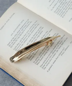 Три четверти времени/Металлическая заколка Three Four Time, цвет Gold