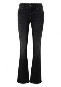 Джинсы Bootcut QS Catie, Black Denim