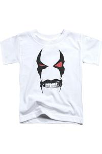 Футболка для малышей с коротким рукавом и изображением Lobo из Лиги Справедливости Америки Gildan, белый