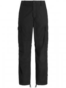 Dolce & Gabbana брюки карго с завышенной талией, черный