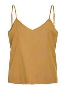 VILA Топ в крапчатом желтом цвете