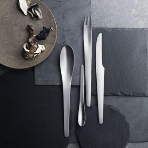 Georg Jensen - Arne Jacobsen Набор столовых приборов, 24 предмета, серебро