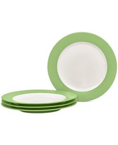 Набор из 4 обеденных тарелок Colorwave Rim Noritake, Apple