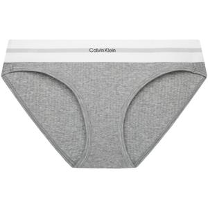 Рифленые трусы с логотипом Calvin Klein, серый