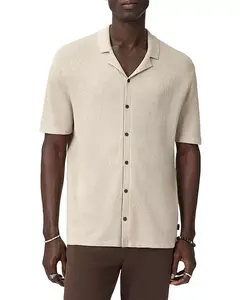 Жаккардовый свитер с воротником-стойкой Arlon John Varvatos, бежевый