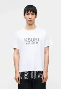 Футболка с принтом state slub sid tee print Ksubi, White