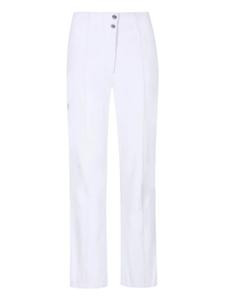 Лыжные брюки DESCENTE с отделкой швами, белый