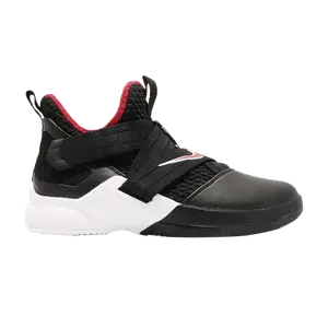 Кроссовки Nike LeBron Soldier 12 GS 'Bred', черный
