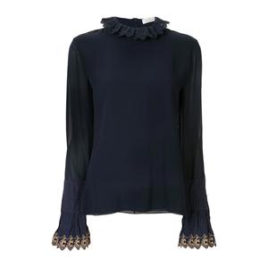 Chloé Темно-синяя женская рубашка