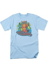 Футболка с коротким рукавом для взрослых DC Comics Red Tornado Stars Gildan