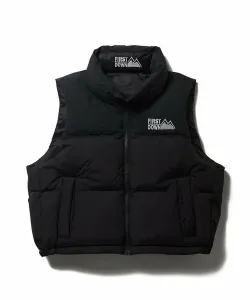 Пуховый жилет FIRST DOWN Short Bubble Down Vest Microft (женский) Select Brands, цвет Black