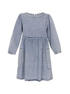 Usha BLUE LABEL Женское платье синего цвета