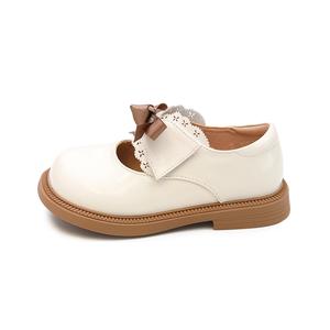 Детская кожаная обувь для детей Budding, розовый