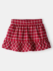 Carter's Шорты-юбка красно-белого цвета