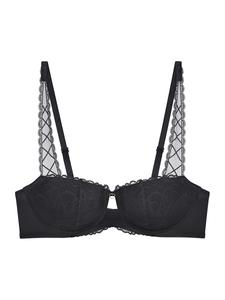 Бюстгальтер пуш-ап TRIUMPH  Illusion Lace Dirndl BH, черный