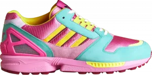 Кроссовки Gucci x ZX 8000 'Pink Strata', розовый